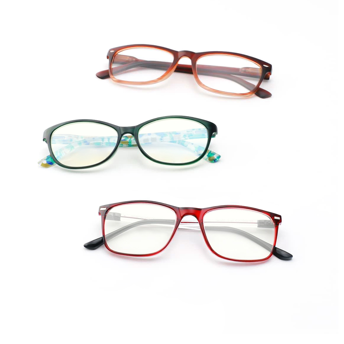 oval reading-glasses #300 - multicolor